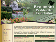 Tablet Screenshot of beaumontra.org